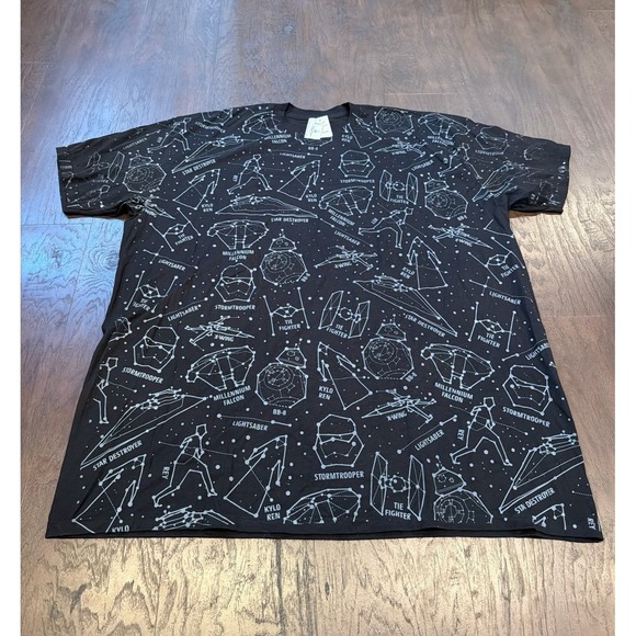 Disney Other - Star Wars - Star Wars‎ Disney World Galactic Nights Constellation shirt 3x nwt